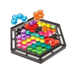 Sexangle loogikamäng – Tetris pusle, 16 klotsi ja 112 ülesannet