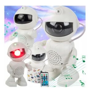 Astronaudi täheprojektor öölamp – kosmos, muusika ja rahu