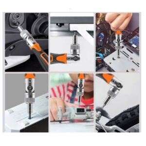 Torx-tööriistade komplekt 38 tk – Torx-kruvikeerajad ja padrunvõtmed 5–14 mm