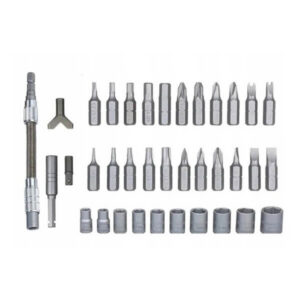 Torx-tööriistade komplekt 38 tk – Torx-kruvikeerajad ja padrunvõtmed 5–14 mm