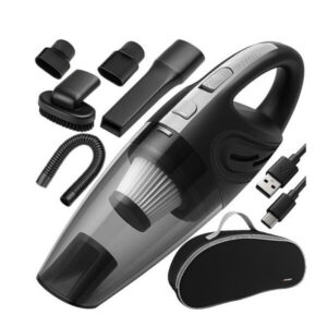 Xtrobb Juhtmevaba auto tolmuimeja – võimas, laetav, USB-C