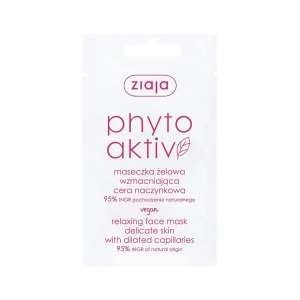 Ziaja Phytoaktiv vahvistava geelinaamio ruusufinniin taipuvaiselle iholle 7 ml
