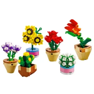 Konstruktor Lilled pottides, 6 mudelit (256 osa)