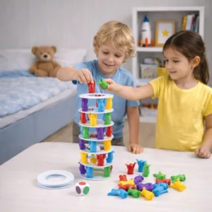 Семейная аркадная игра «Безумные пингвины на башне»