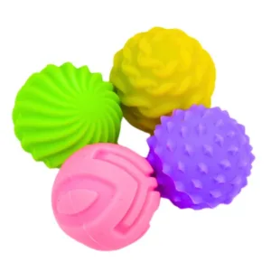 Magnetic silicone anti-stress balls – 2.5 cm (4 pcs)