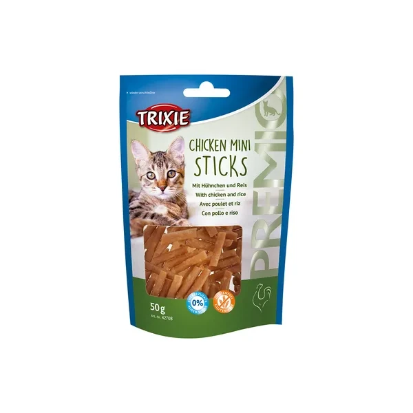 Trixie PREMIO mini vištienos lazdelės 50 g Trixie PREMIO mini vištienos lazdelės 50 g